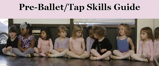 Pre-Ballet/Tap Curriculum Skills Guide Image